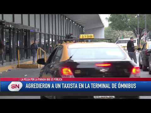 Agredieron a un taxista en la Terminal de Ómnibus. Fernanda Gigliani   Concejala.