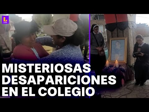 Dos escolares desaparecen en Huancayo: Ya son cuatro casos así en ese colegio