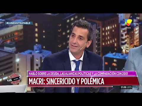 Macri: Sincericidio y polémica