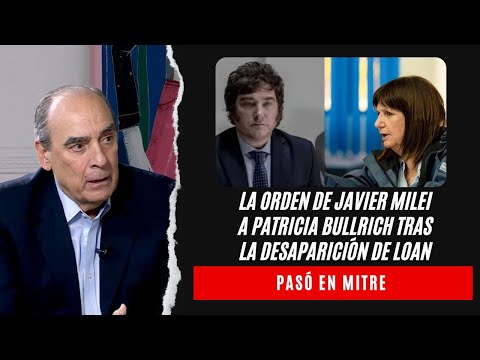 Guillermo Francos reveló cuál fue la orden de Milei a Patricia Bullrich tras la desaparición de Loan