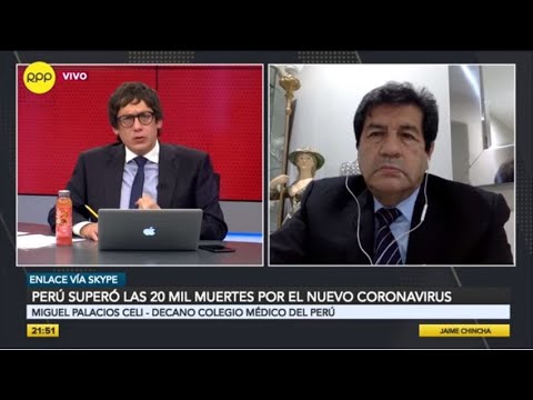 Miguel Palacios: “Tenemos cifras de espanto, se han activado todas las alarmas sanitarias”