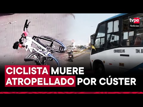 Miraflores: ciclista fallece tras ser atropellado por un vehículo de transporte público