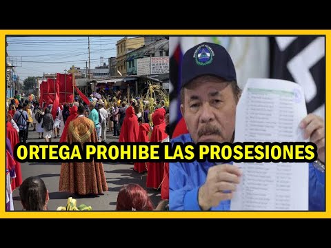 Ortega prohíbe las procesiones en semana santa | Domingo de Ramos en El Salvador