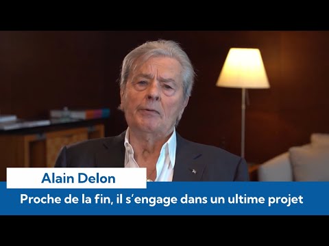 Proche de la fin, Alain Delon “Je me bats pour eux” s’engage en Ukraine