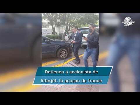 Detienen a Alejandro del Valle, accionista de Interjet, en el Club de Industriales de Polanco