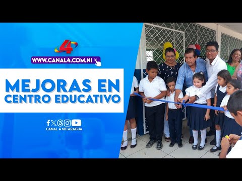 Gobierno Sandinista inaugura mejoras en centro educativo de comunidad de San Rafael del Sur