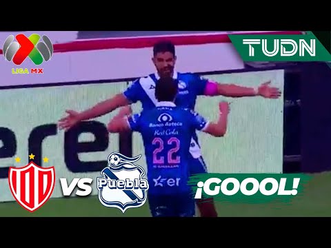 ¡GOLAZO POBLANO! Diego de Buen SE LUCE | Necaxa 0-2 Puebla | AP2023-J12 | Liga Mx | TUDN