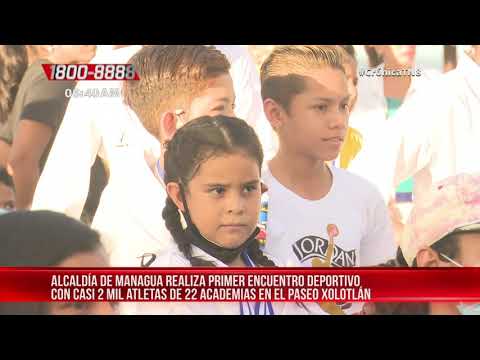 ALMA realiza primer encuentro deportivo Campeones del Futuro– Nicaragua