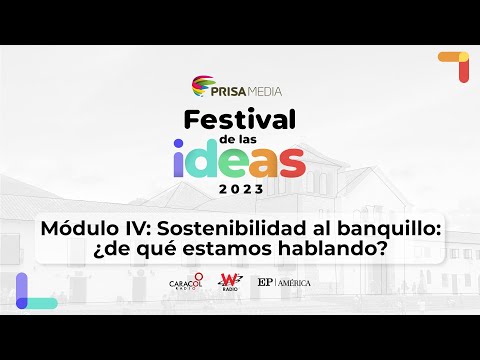 Festival de las Ideas 2023: Módulo IV: Sostenibilidad al banquillo: ¿de qué estamos hablando?