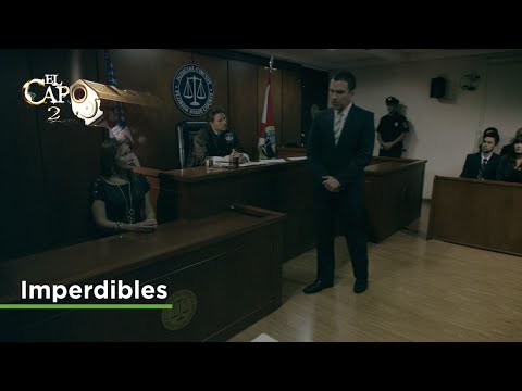 El abogado Castro interroga a Laura Montero | El Capo 2