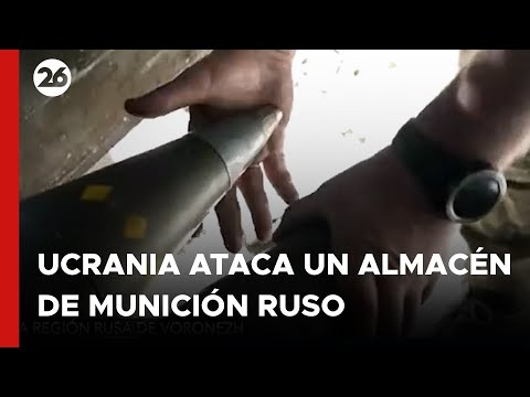 Ucrania alcanza un almacén de munición situado en la región rusa de Voronezh