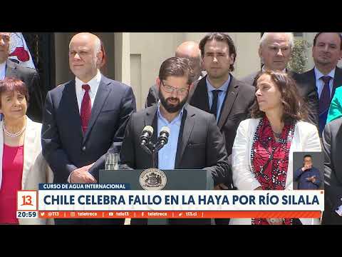 Chile celebra fallo en La Haya por río Silala