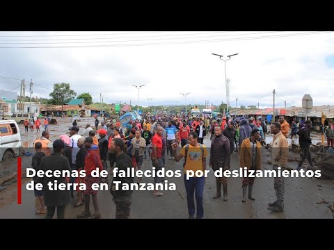 Decenas de fallecidos por deslizamientos de tierra en Tanzania