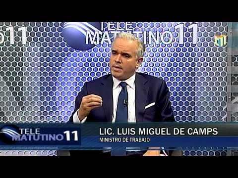 #Entrevista: Luis Miguel de Camps, Ministro de Trabajo