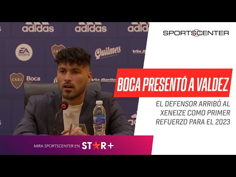 TENÍA EL DESEO DE JUGAR EN #BOCA: la presentación de Bruno #VALDEZ, nuevo jugador Xeneize