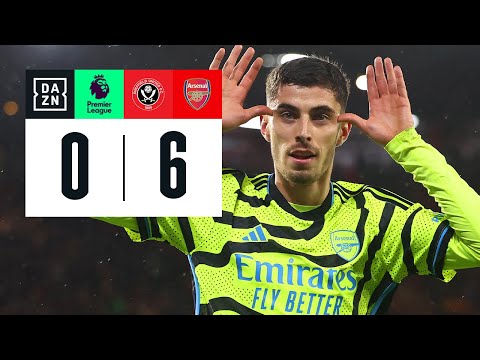 Sheffield United vs Arsenal (0-6) | Resumen y goles | Highlights Premier League