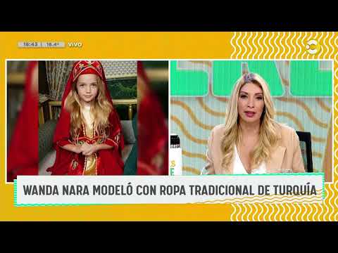 Wanda Nara modeló con ropa tradicional de Turquía ? DPZT ? 10-08-23
