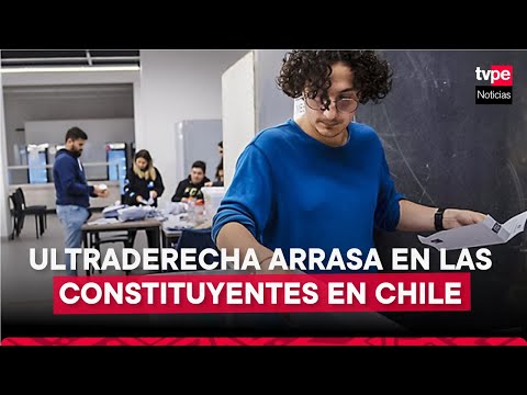 ULTRADERECHA ARRASA EN LAS CONSTITUYENTES EN CHILE