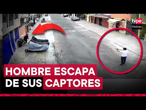Hombre logra escapar después de una semana de secuestro en San Juan de Lurigancho