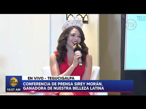 Conferencia de prensa completa Sirey Morán, la ganadora de Nuestra Belleza Latina