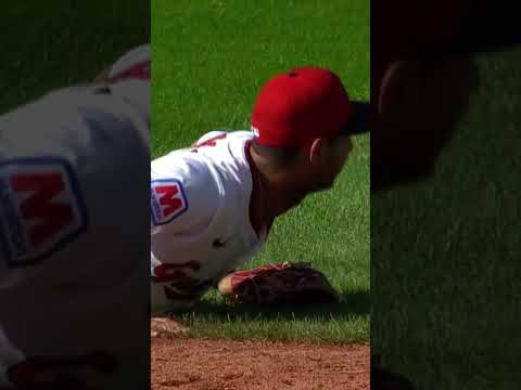 AMAZING game-ending dive for the Guardians!