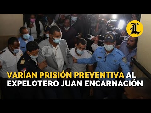 Varían prisión preventiva al expelotero Juan Encarnación