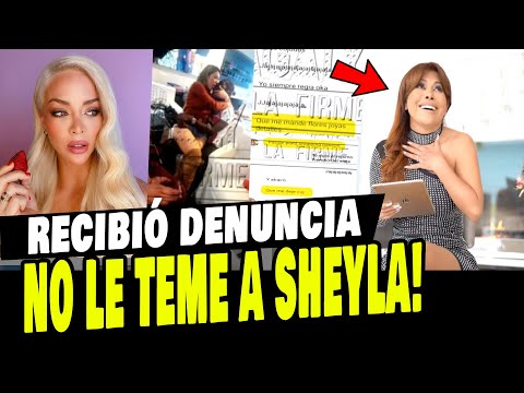 MAGALY RECIBIÓ DEMANDA DE SHEYLA ROJAS Y ASEGURA NO TENER MIEDO