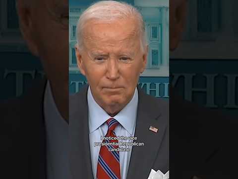 Biden says “I don’t know” if the 2024 election will be peaceful #shorts