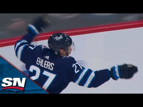 Jets Ehlers Weaves Through Blackhawks Defence Before Slotting Home Game-Winner