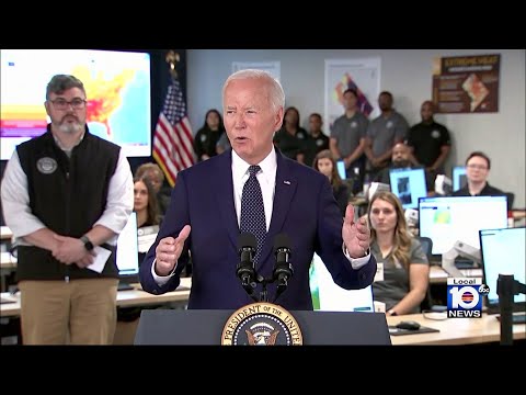 Biden addresses Hurricane Beryl, promises federal aid