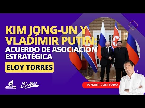 Kim Jong-un y Vladímir Putin firman acuerdo de asociación estratégica, con Eloy Torres