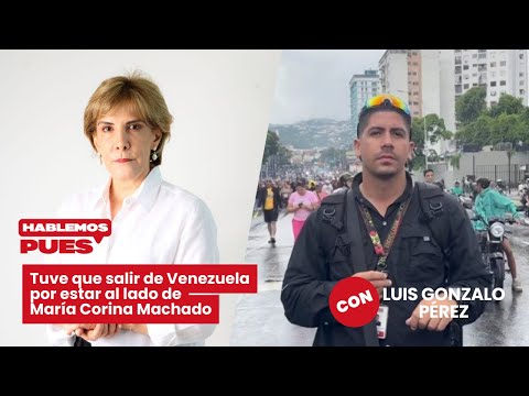 Tuve que salir de Venezuela por estar al lado de Mari?a Corina