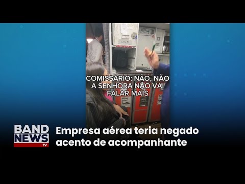 Mulher PCD denuncia descaso em voo e Adriana Araújo se emociona com o drama | BandNewsTV
