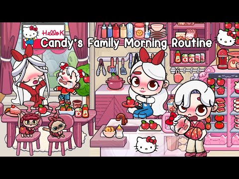 Candy’sFamilyMorningRoutine