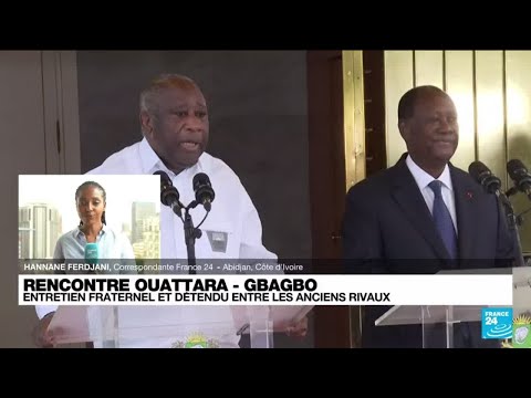 Rencontre Ouattara-Gbagbo : les anciens rivaux main dans la main • FRANCE 24