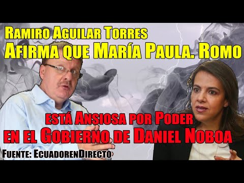 Ramiro Aguilar Torres Desvela los Ambiciosos Planes de María P. Romo
