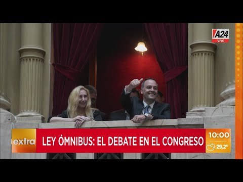 Dejen de aplaudir, no sean p... - Miguel Ángel Pichetto en el debate por la Ley Ómnibus