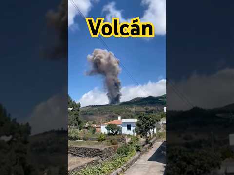 ASÍ comenzó la ERUPCIÓN del Volcán en La Palma Cumbre Vieja en Canarias  #volcano