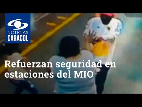 Refuerzan seguridad en estaciones del MIO tras el asesinato de una mujer al interior de una