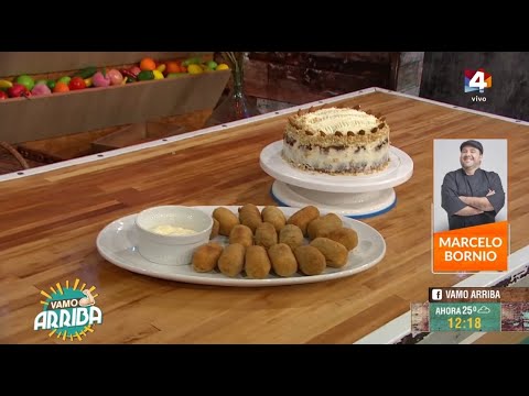 Vamo Arriba - Carrot cake y Croquetas de zanahoria