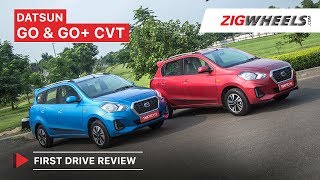 ಡಟ್ಸನ್ ಗೋ, go+ ಸಿವಿಟಿ (automatic) | ಪ್ರಥಮ drive ವಿಮರ್ಶೆ | zigwheels.com