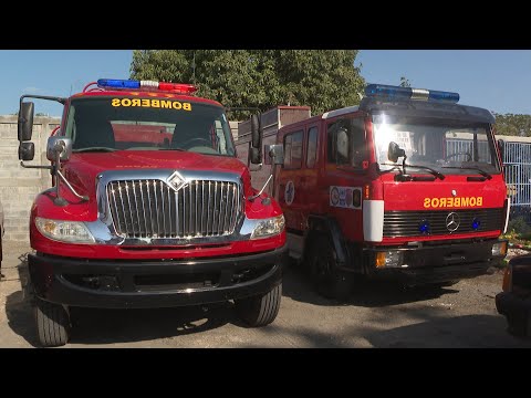 Inauguran estación de bomberos en Los Brasiles