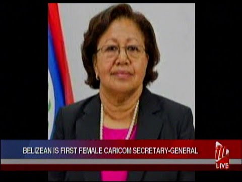Belizean Is First Female Caricom Secretary General
