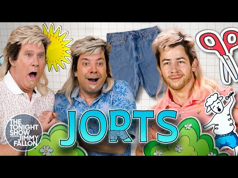 Will Ferrell, Nick Jonas and Jimmy Perform a Song About Jorts | The Tonight Show