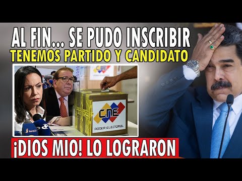 AL FIN... María Corina y la OPOSICIÓN ya tienen CANDIDATO presidencial ¡INICIO LA DERROTA!