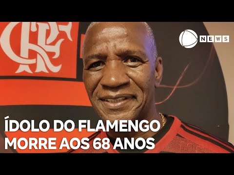 Adílio, ídolo do Flamengo, morre aos 68 anos