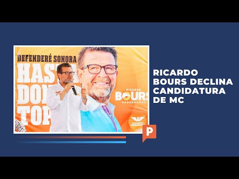 Ricardo Bours declina candidatura de MC y se suma a proyecto de Ernesto Gándara en Sonora