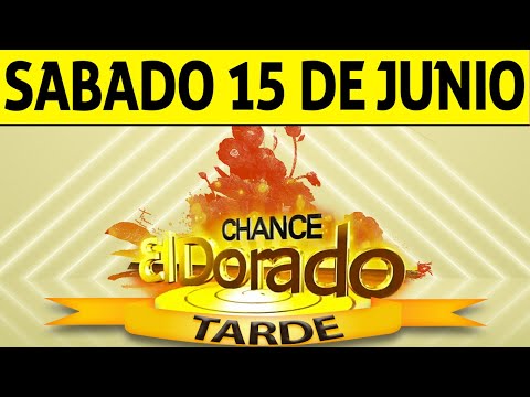 Resultado de DORADO TARDE del Sábado 15 de Junio de 2024  CHANCE