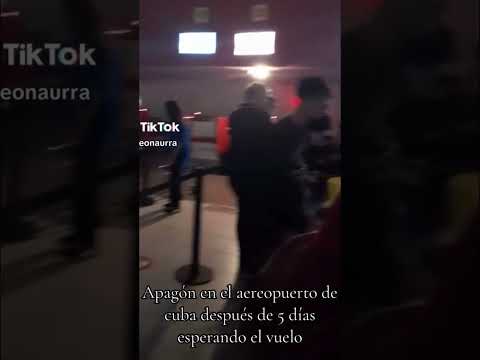 Apagón sorprende a viajeros en el Aeropuerto José Martí de La Habana