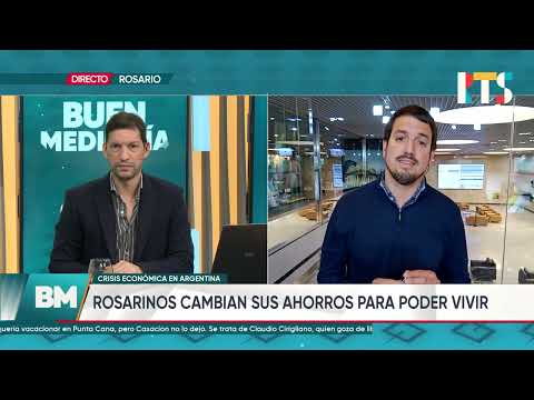 Crisis económica: los argentinos venden sus ahorros para poder vivir